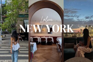 NYC Vlog : Soho & West Village Local Favorites,  Dinner at Theodora Brooklyn, NYC’ Best Rooftop View