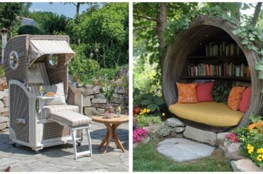 Eco-friendly garden furniture made of wood: Comfort, Soul, and Nature