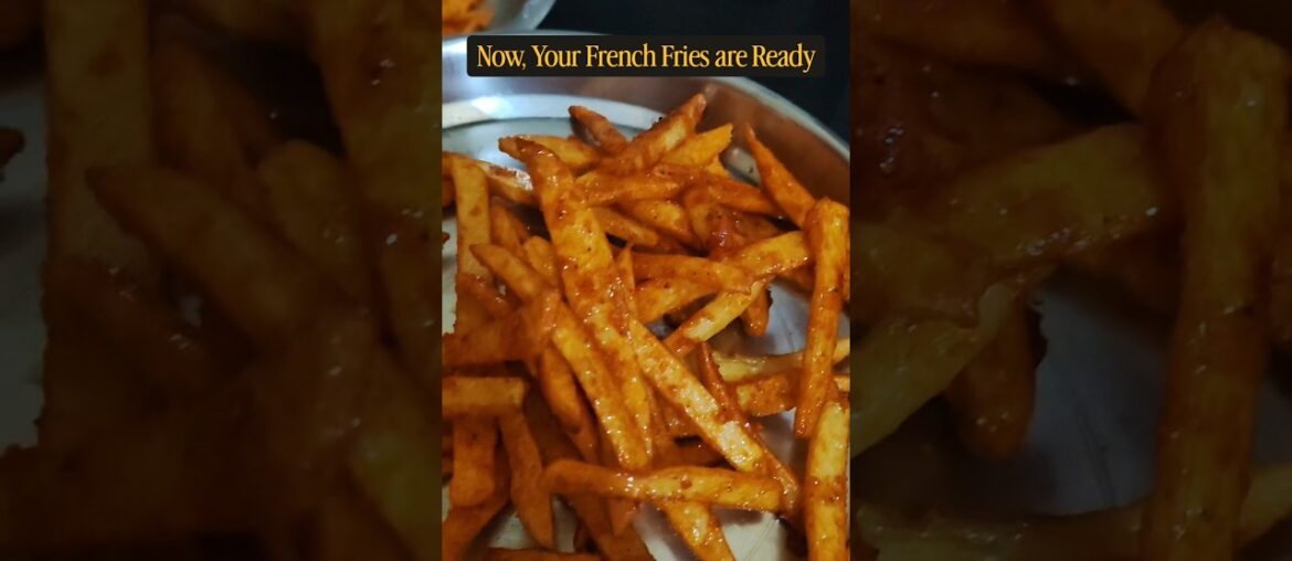 French Fries Recipe | Tasty french fries | Finger Chips #frenchfries  #recipe #foodie #foodlovers