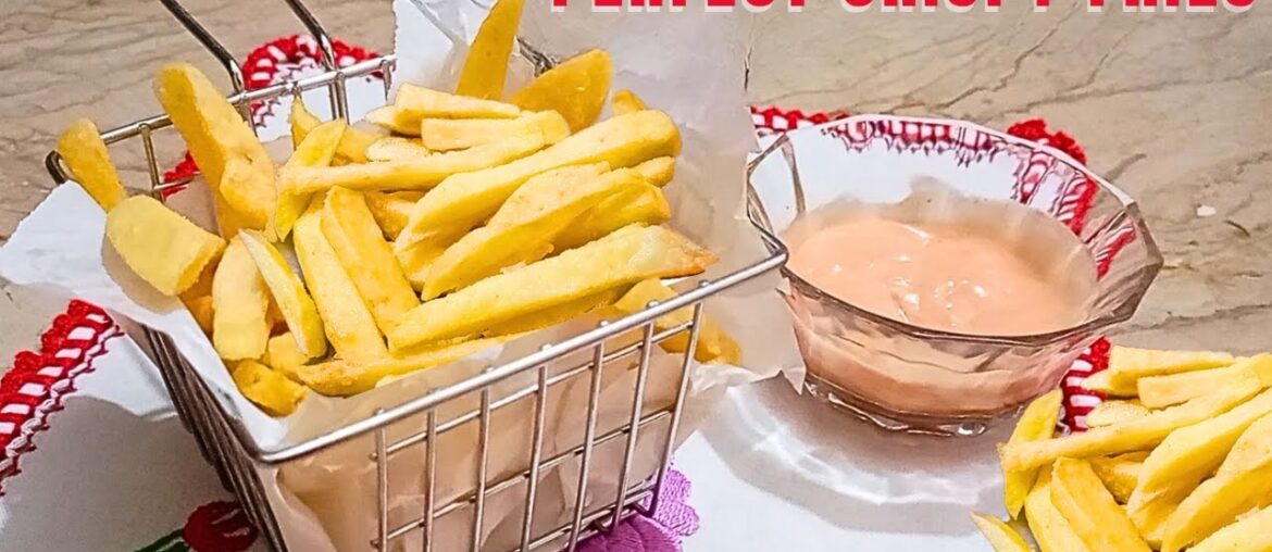 McDonald’s Style Crispy French Fries at Home | Easy & Perfect Fries Recipe