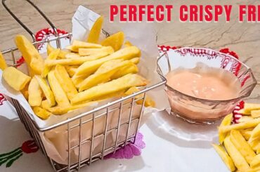 McDonald’s Style Crispy French Fries at Home | Easy & Perfect Fries Recipe