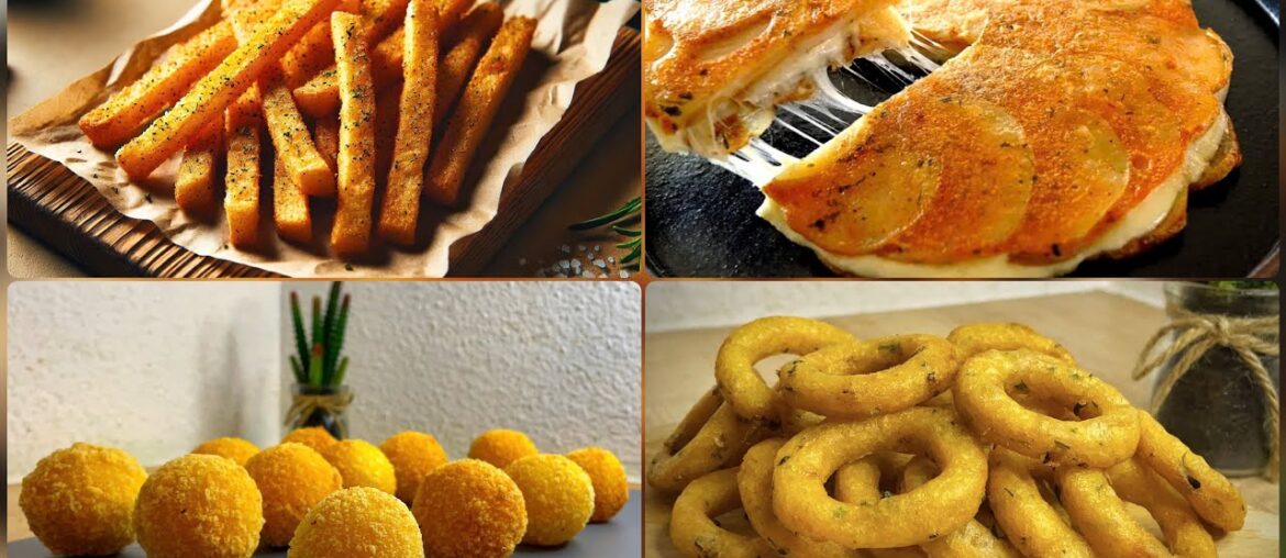 TOP 4 Amazing Potato Recipes! Collections! French Fries, Potato Chip, Potato Snack, Potato Sticks
