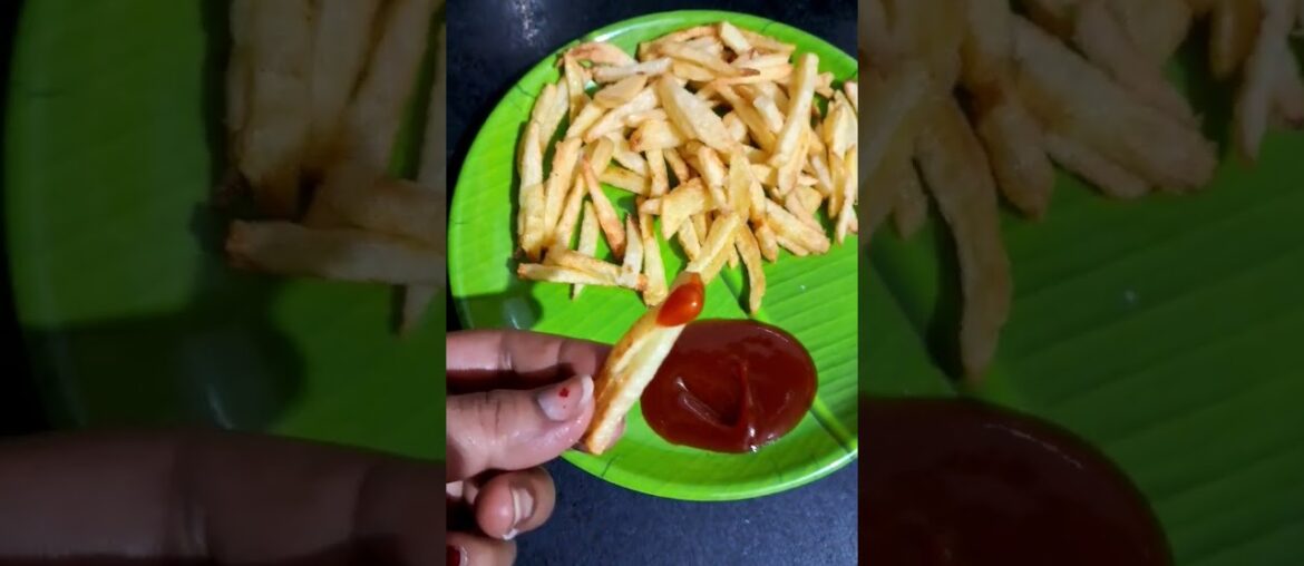 Homemade Crispy French Fries ,#Shorts#https://youtube.com/@rekhamistry7277