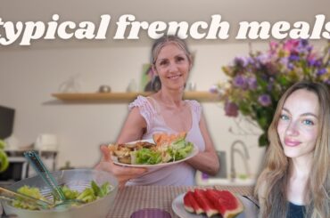 What my French mom eats in a day: typical French meals from Provence + French recipes #2!  Edukale