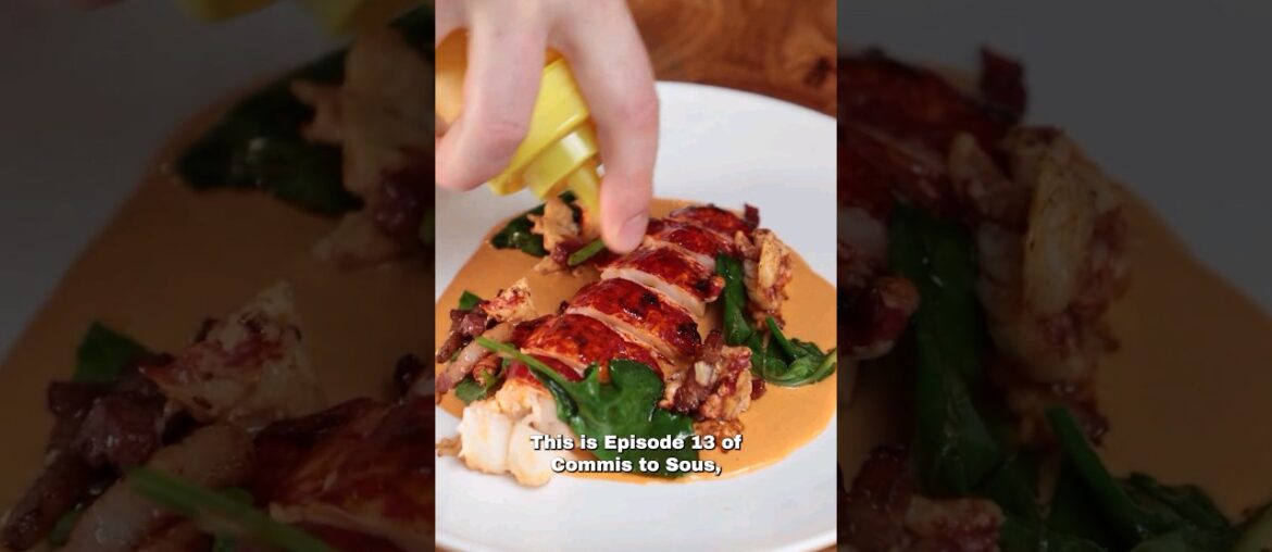 Lobster With Lobster Head Sauce LIKE A CHEF
