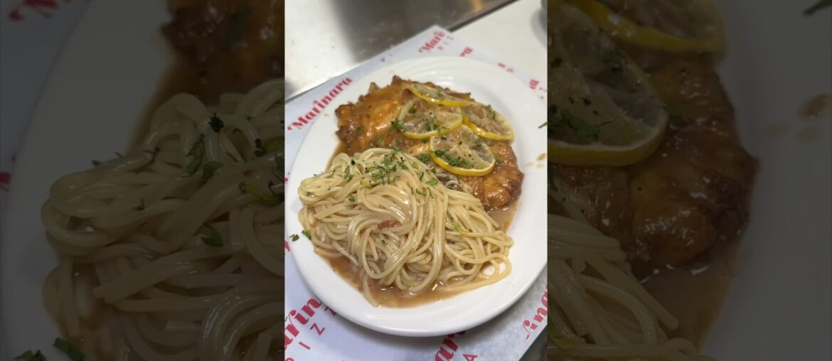 The CHICKEN FRANCESE from Marinara Pizza in NYC needs to be on your DEVOUR-list! #DEVOURPOWER #NYC