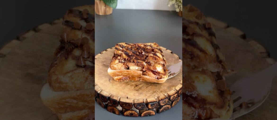 viral French Banana Toast #shortfeed #shorts #frenchtoast #viralvideo