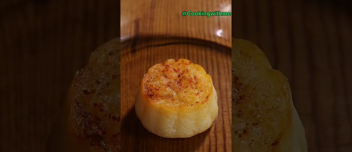 French gourmet baked potatoes, the skin is crispy and not dense, very good #shorts