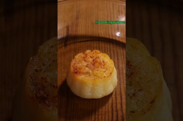 French gourmet baked potatoes, the skin is crispy and not dense, very good #shorts