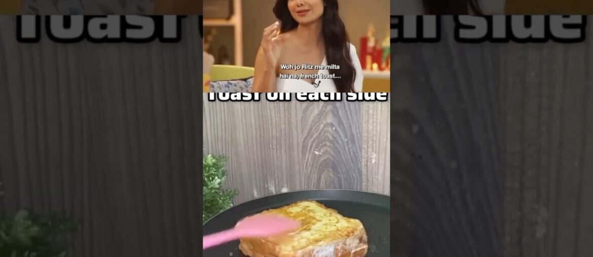 Shilpa Shetty’s Favorite French Toast Recipe #shorts #celebrityfood #bollywood #shilpashetty #recipe