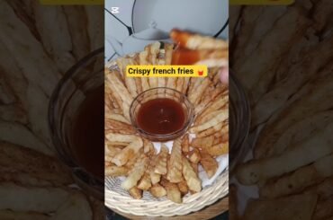 crispy  french fries recipe |fries recipe|#frenchfries#fries #potatosnacks#shorts  #trending