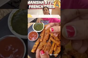 Bharti Singh Unique French Fries Viral Recipe #shorts #bhartisingh #frenchfries