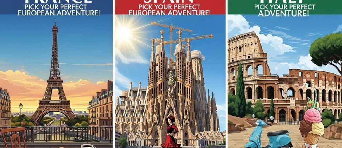 France, Spain, Italy: The Ultimate Guide to Planning Your European Vacation
