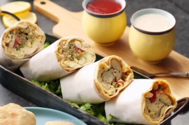 Gourmet Breakfast Burrito - 4 Ways | Breakfast Egg Burritos Recipe | how to make bread omelette