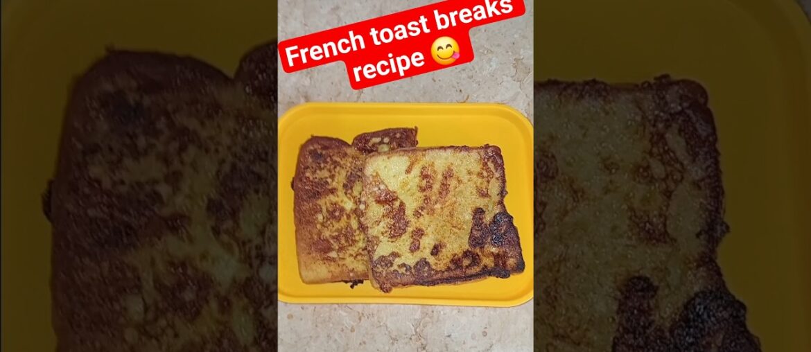 French Egg toast in breakfast #minivlog #youtubeshorts #recipe #breakfastrecipes #frenchtoast