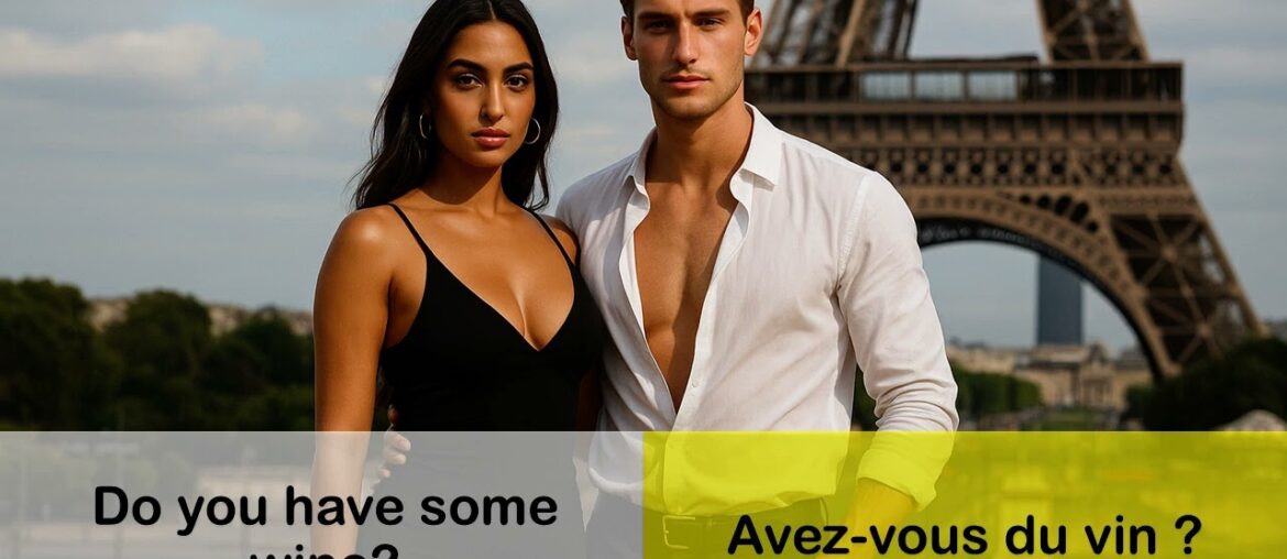 Say it in French I Do you have some wine