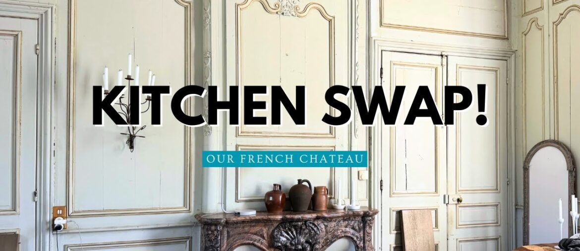Turning Our French CHATEAU Dining Room Into a KITCHEN