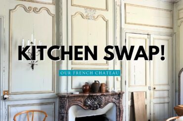 Turning Our French CHATEAU Dining Room Into a KITCHEN