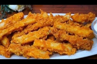 Potato zinger french fries recipe| crispy kfc french fries recipe| Easy to make crispy fries