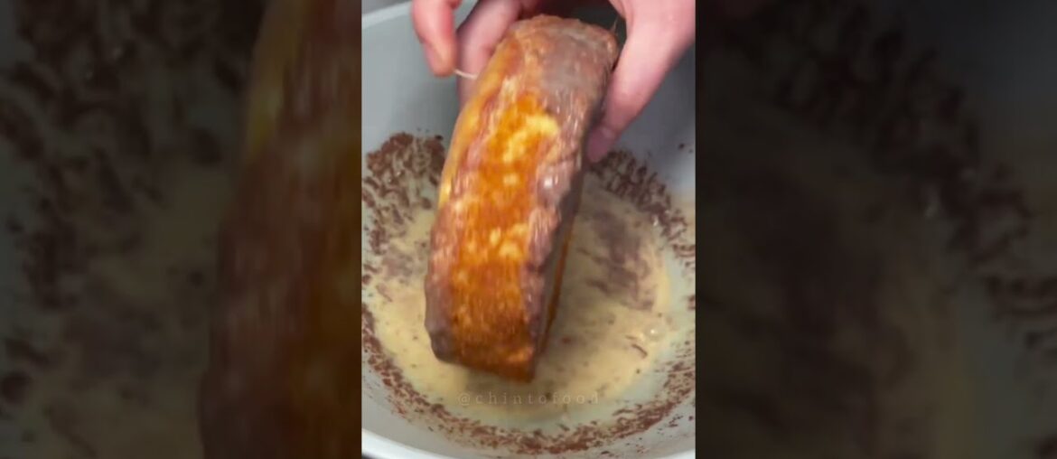 Cornbread french toast #food #ytshorts Cornbread french toast #food #ytshorts