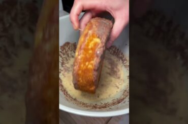 Cornbread french toast #food #ytshorts