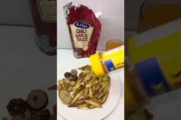 Oil free fries in philips airfryer #shorts #airfryer