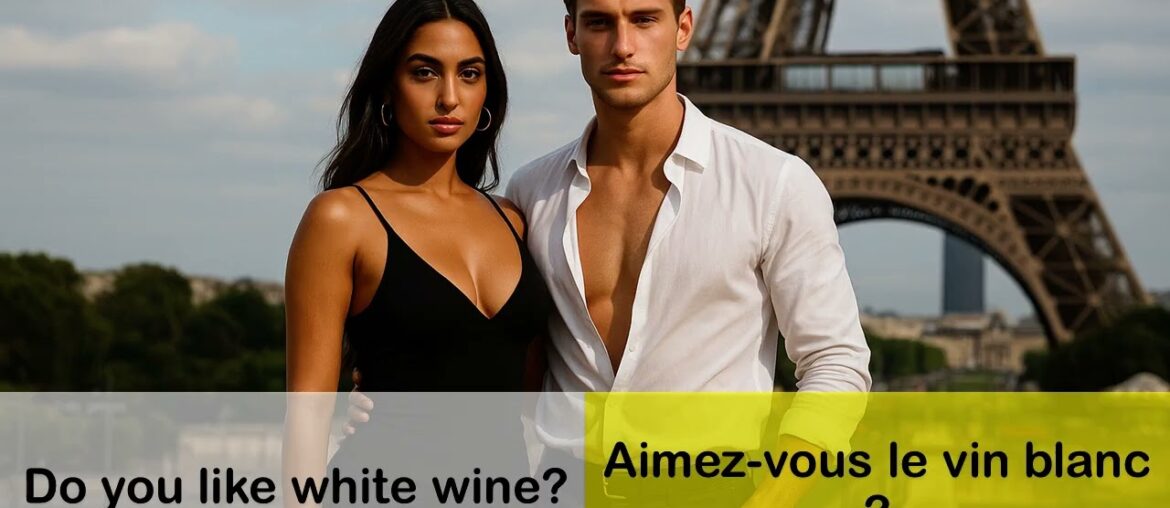 Say it in French I Do you like white wine Say it in French I Do you like white wine