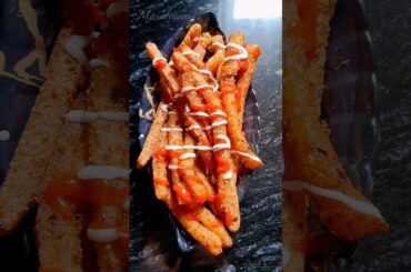 Crispy Long French Fries #shorts #viral #trending #youtubeshorts