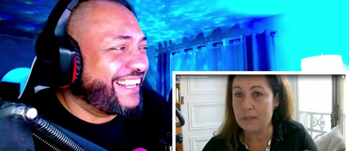 AMERICAN REACTS TO l France's Gourmet School Lunches
