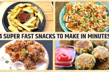 4 Instant Snacks You Must Try | French Fries, Chicken Nachos, Pakora & Tikki
