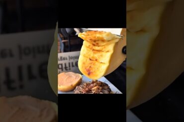 Do this to a Burger? Bubbling Hot Raclette Cheese Smothering a Wagyu Beef Burger