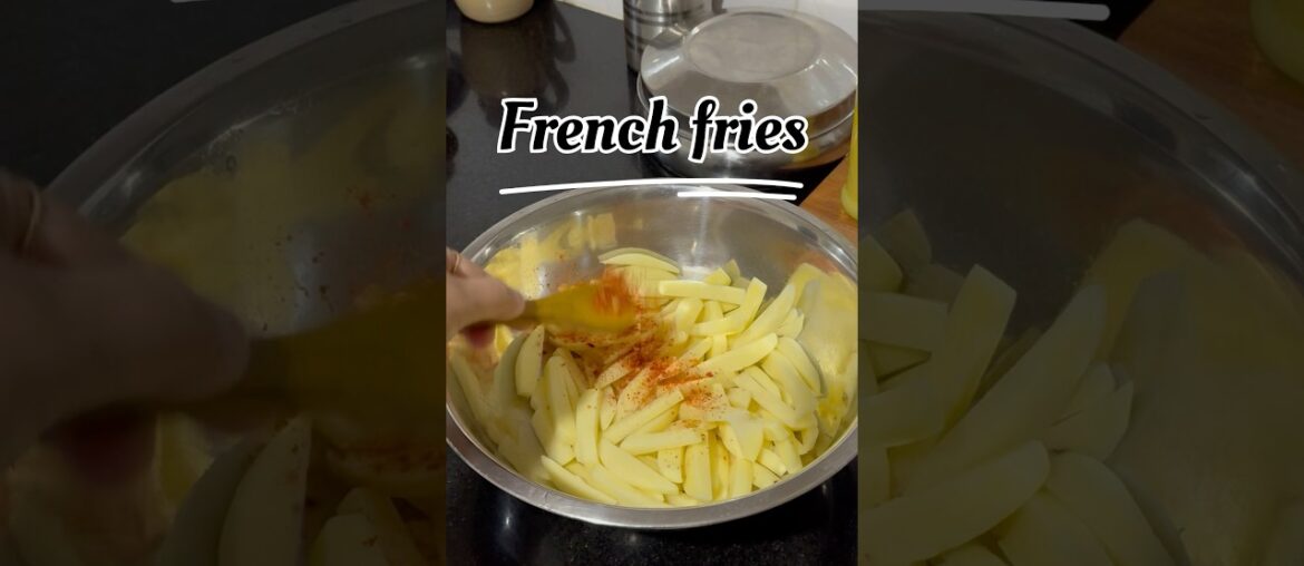 French fries recipe || crispy banta hai aise bnane pe #food #youtube #recipe #cooking #viralvideo