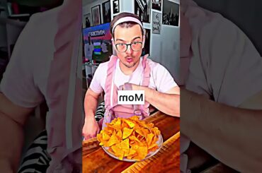 Food Prank with Nacoz Chips and popcorn. Food Lover