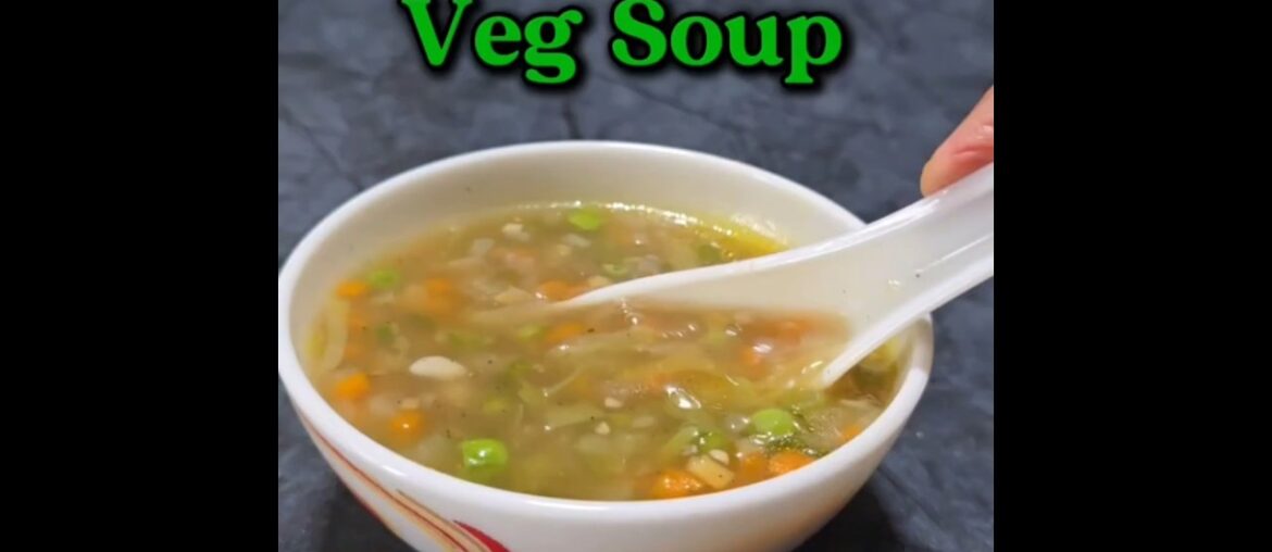 Mix Veg Soup | Soup recipe #shorts #ytshort #soup #souprecipe #vegetablesoup