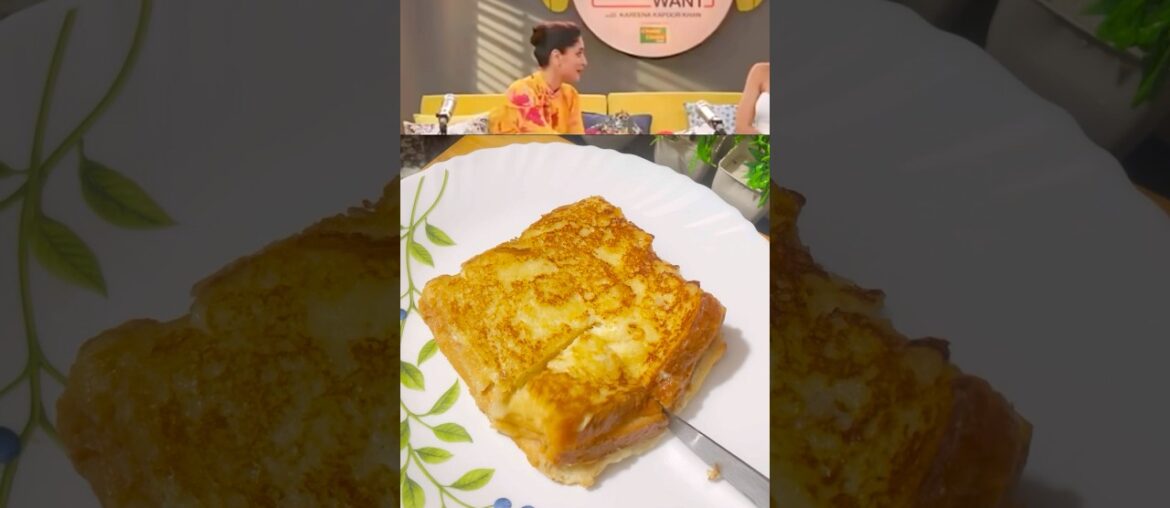 Shilpa Shetty’s favourite French toast recipe | #muslimaskitchen #subscribemychannel #shortsfeed