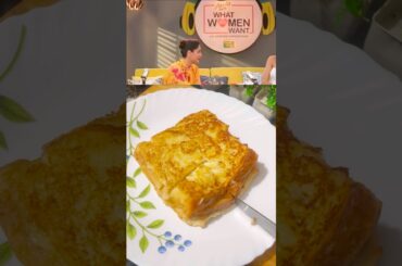 Shilpa Shetty’s favourite French toast recipe | #muslimaskitchen #subscribemychannel #shortsfeed