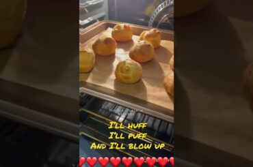 Best Choux Pastry aka French Cream Puff that rise to the max