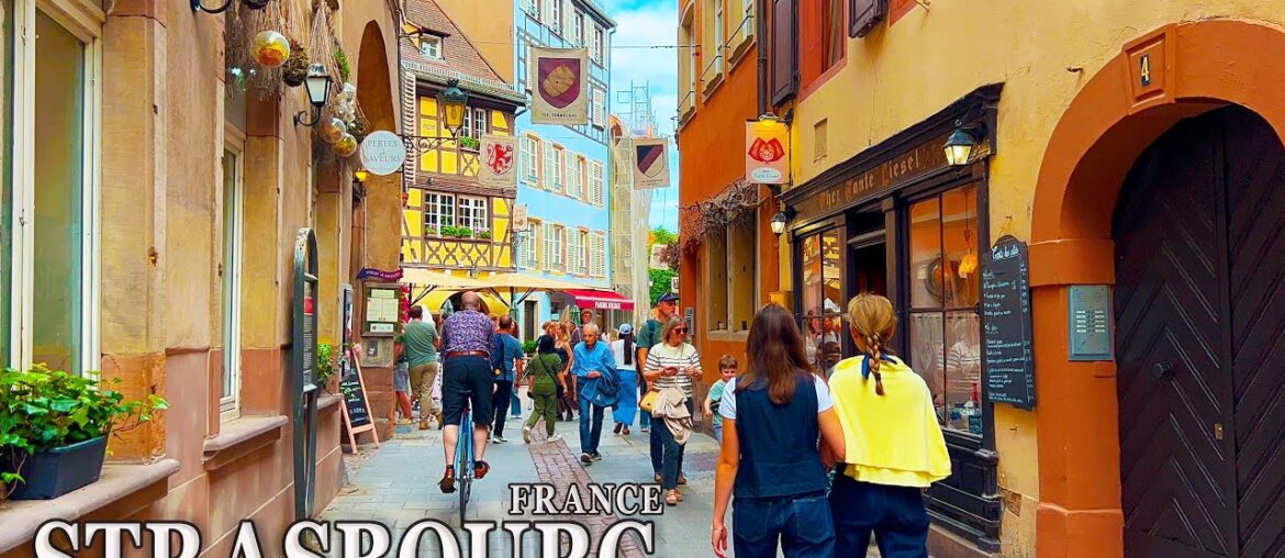 Strasbourg, France 4K | This Fairytale City in France Looks Like a Real Life Painting