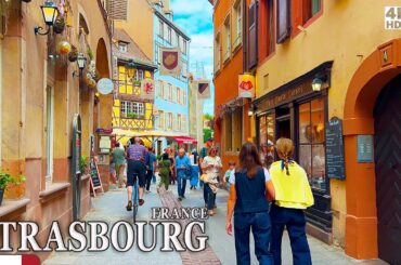 Strasbourg, France 4K | This Fairytale City in France Looks Like a Real Life Painting