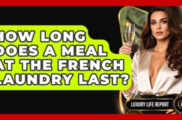 How Long Does A Meal At The French Laundry Last? - Luxury Life Report