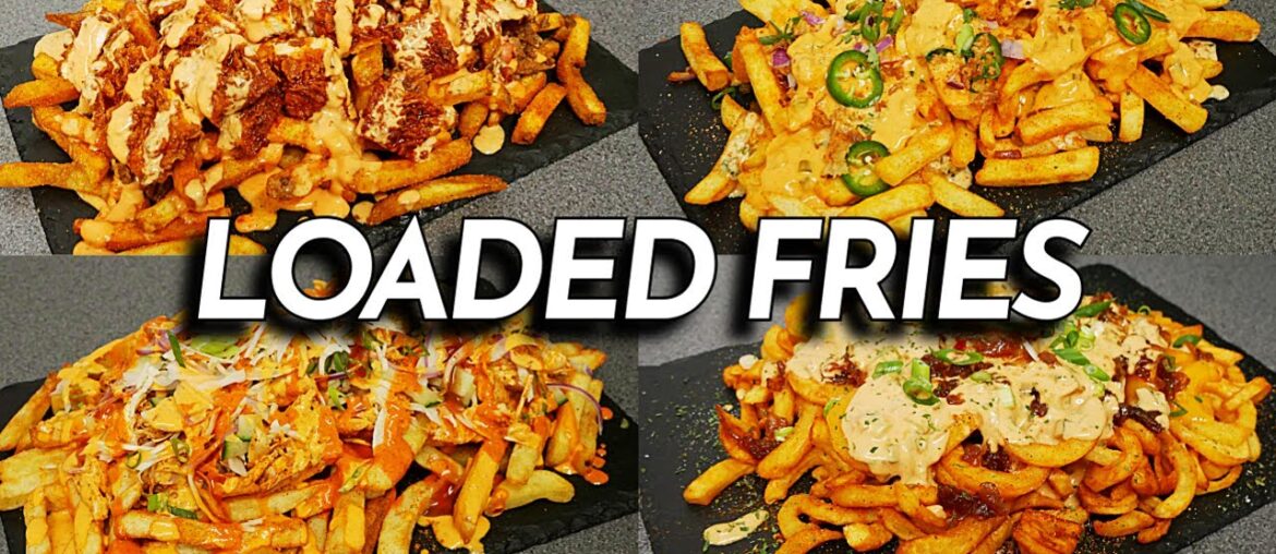 3 Delicious LOADED FRIES You MUST Try! | Loaded Fries Recipe 3 Delicious LOADED FRIES You MUST Try! | Loaded Fries Recipe