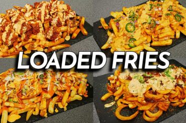 3 Delicious LOADED FRIES You MUST Try! | Loaded Fries Recipe