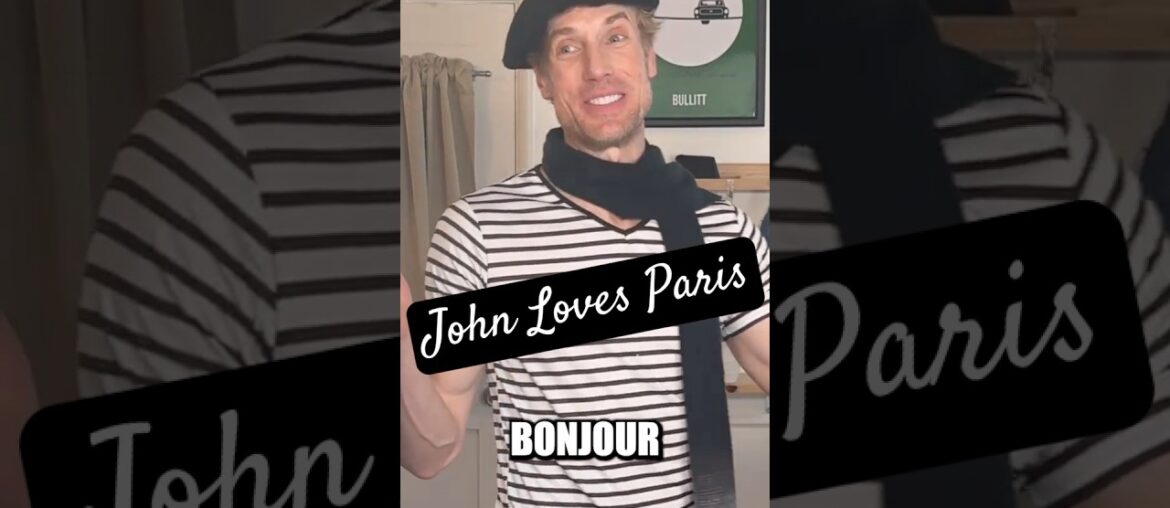JOHN LOVES PARIS