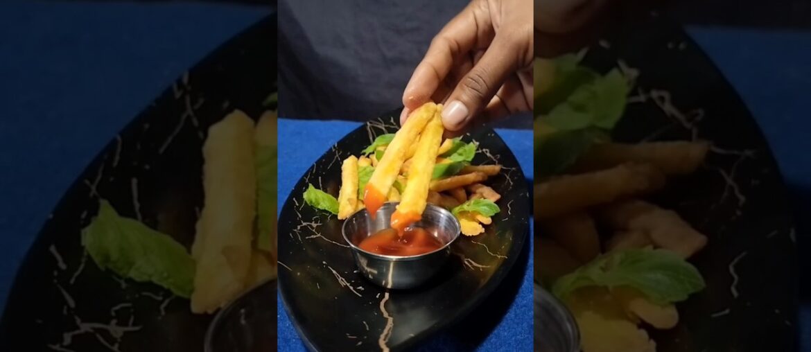 French Fry recipe chatpata tasty #food #hijabigirl #muslimstyle #cooking #recipe