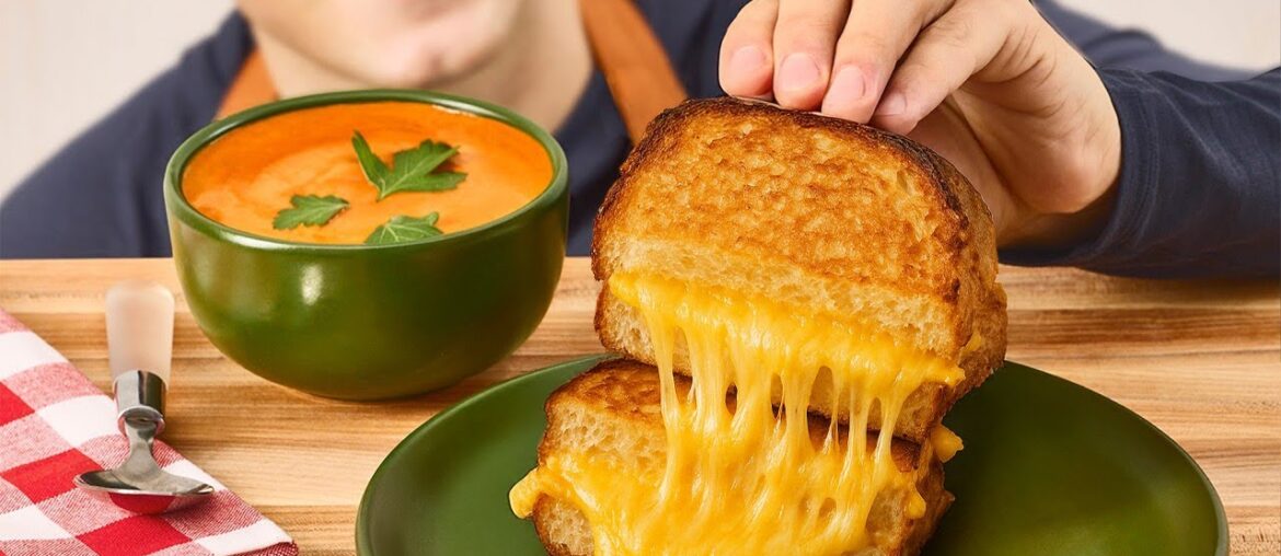 Ultimate Grilled Cheese & Creamy Tomato Soup Ultimate Grilled Cheese & Creamy Tomato Soup