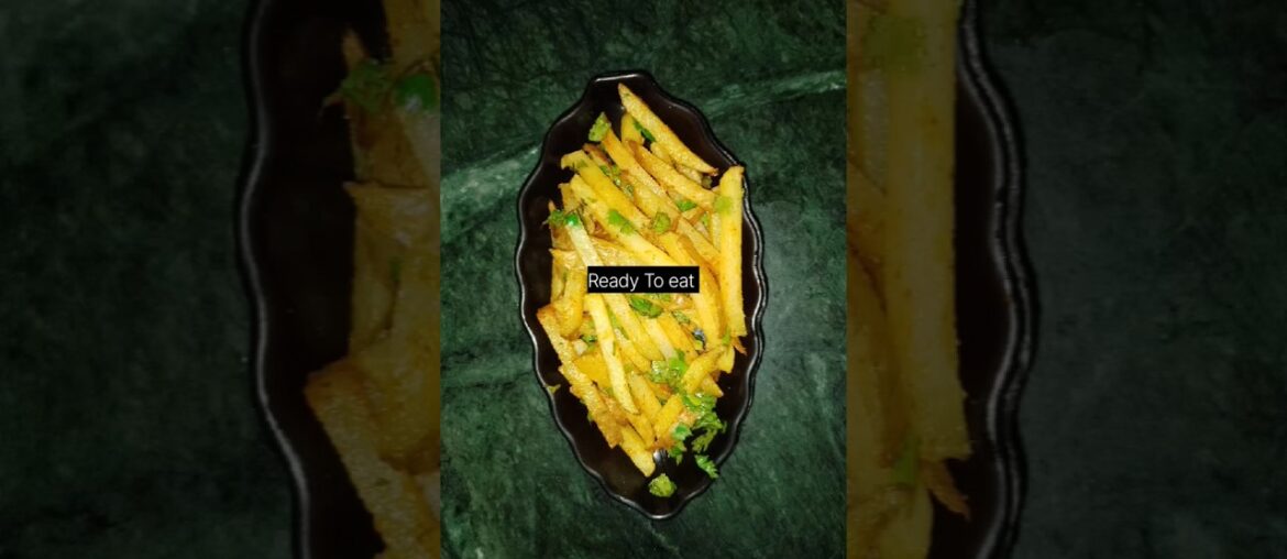 Perfect Crispy French fries  | Easy Recipe | Recipe #shortsfeed #food #potato #ytshorts