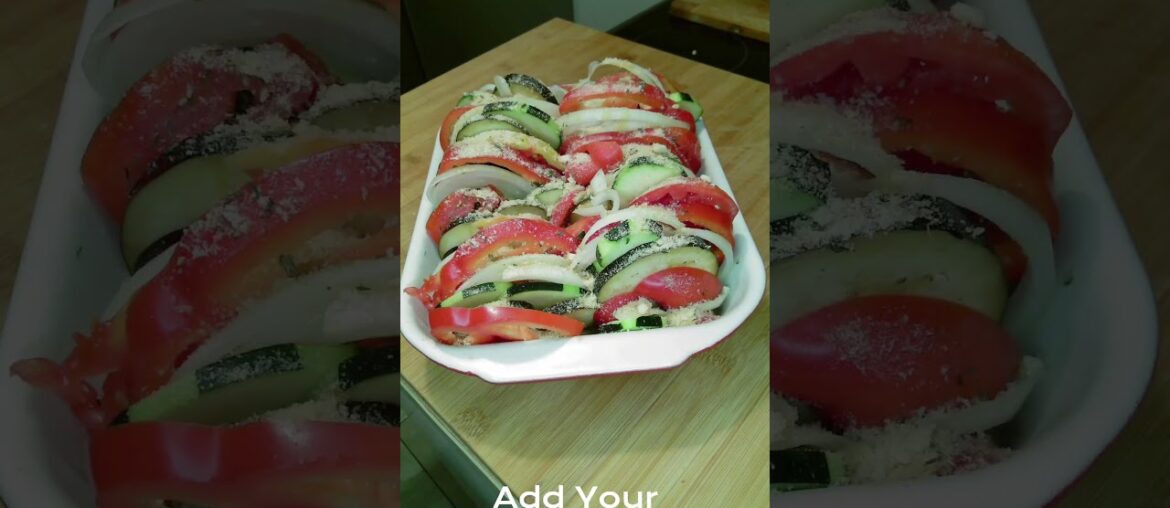 Tian, the true taste of summer veggies (Easy French Recipe) #food #recipe #delicious #foodie