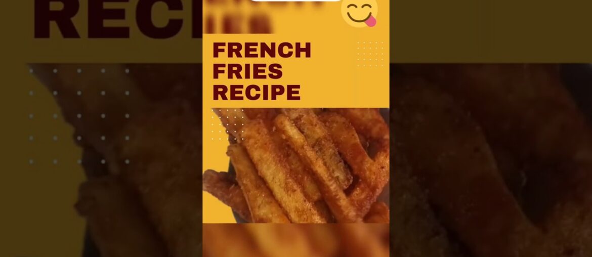Crispy French Fries Recipe | French Fries Kaise Banate Hai #FrenchFries #CrispyFries #PotatoFries