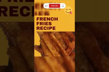 Crispy French Fries Recipe | French Fries Kaise Banate Hai #FrenchFries #CrispyFries #PotatoFries