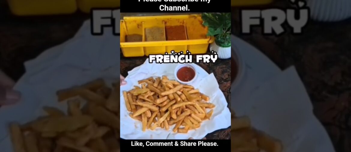 French Fry Recipe. #subscribemychannel #coking #viral